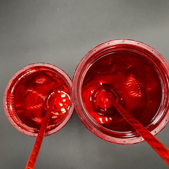 Starbucks Red Jeweled Venti (24oz) & Grande (16oz) - Picture 8 of 8